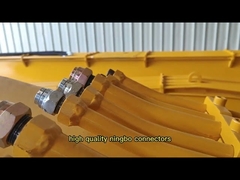 PC130 สามส่วนสูงปลุก Excavator Boom Arm 24-27T