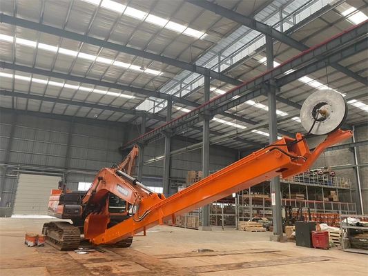 ZHONGHE บูมยืดไสลด์ไฮดรอลิกสำหรับใช้งาน,  Excavator Telescopic Dipper Arm
