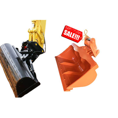 312 PC130 Excavator Tilt Bucket พร้อมกระบอกสูบเดี่ยว / คู่