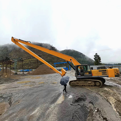 Super Excavator ยาวถึงหน้า 30M ขนาดที่กำหนดเอง Long Reach Arm For Excavator CAT330