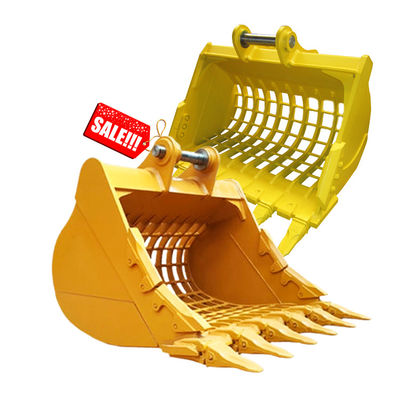 ZX200 349 Excavator Screening Bucket, Skeleton Bucket ทนทาน ODM OEM