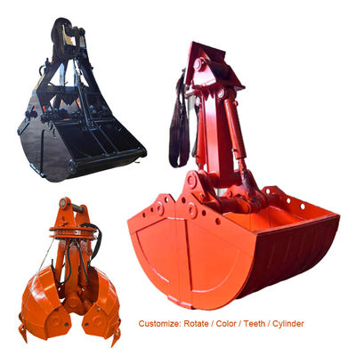 Heavy Duty Excavator Clam Bucket, Clamshell Grab Bucket สำหรับ 320 Pc200
