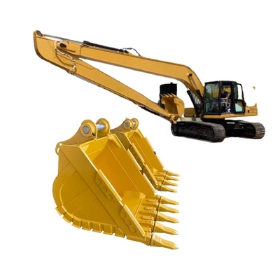 2m3 Sk500 Excavator ขนาดใหญ่ ถังสีเหลืองหรือลูกค้าต้องการ