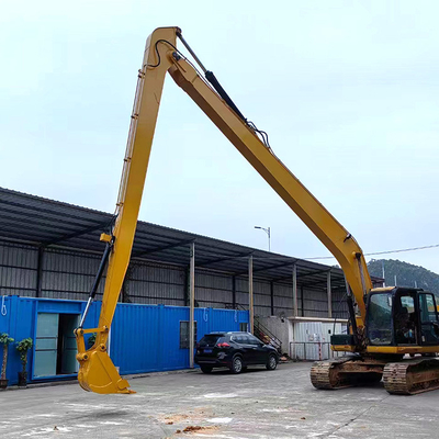 Q355B Excavator Long Boom 16m 18m กับน้ําหนักคอนเตอร์เพิ่มอีก 2 ตัน สําหรับ CAT320D