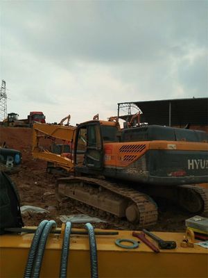 การรับรอง CE 23M Q355B รถขุดบูมรื้อถอนสูง Long Reach, 385 Hyundai Long Boom Excavator