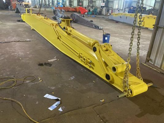 ราคาต่ำ 28 เมตรยาวบูมรื้อถอน Q355B BS700 วัสดุพอดี PC500 320 ZX420 SK320