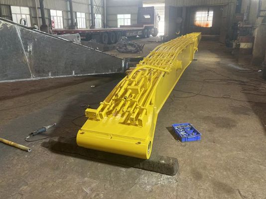 ราคาต่ำ 28 เมตรยาวบูมรื้อถอน Q355B BS700 วัสดุพอดี PC500 320 ZX420 SK320