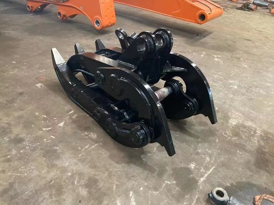 CE Antiwear Mechanical Grab สำหรับรถขุด,  Jcb Liebherr Scrap Metal Grab