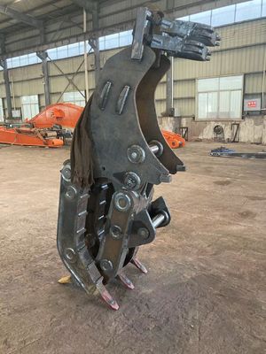 CE Antiwear Mechanical Grab สำหรับรถขุด,  Jcb Liebherr Scrap Metal Grab