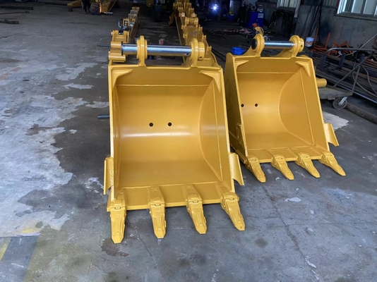 Multicolor Excavator Digging Bucket งานหนักด้วยฟันห้าซี่