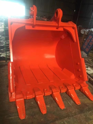 Multicolor Excavator Digging Bucket งานหนักด้วยฟันห้าซี่