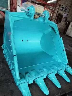 Multicolor Excavator Digging Bucket งานหนักด้วยฟันห้าซี่