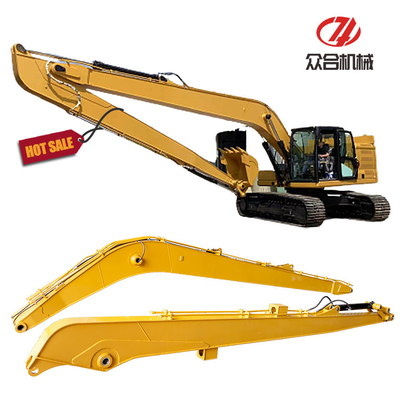 Custom Long Reach Excavator Reach, OEM ODM 8-30 เมตร ขยายแขนกระดานสําหรับ CAT ฮิตาชิ 6-120 ตัน Excavator Long Arms
