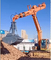 12-32m สีเหลือง/เทา/Ec Excavator Long Reach Boom Long Boom Long Arm สําหรับแมว ฮิตาชิ โคมาตซู