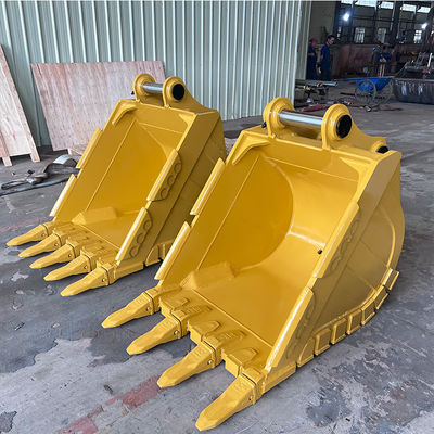 0.8 cbm 1 cbm Buckets สำหรับรถขุด, 320d Excavator Rock Bucket