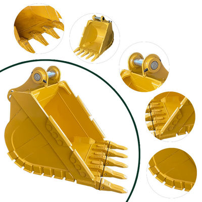 330 Excavator Rock Bucket Q355B MN400 Hardox500 ปรับปรุงเป็นตัวเลือกสําหรับแขนโทรทัศน์ 320