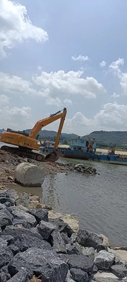 รถขุดลอกแม่น้ำขุดบูมยาวสำหรับ Hitachi CAT Doosan CAT SANY Kobelco