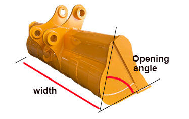 Double Cylinder Tilt Excavator Bucket Cleaning สำหรับ 320 ZX300