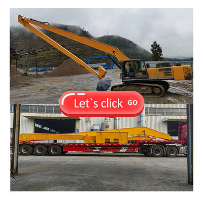 Excavator Long Reach Attachment สำหรับรถขุด, Q355B Long Reach Excavator Booms 330 450