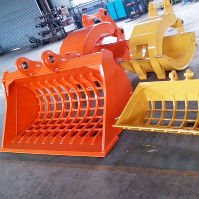 3-10 Ton Mini Excavator Skeleton Bucket สำหรับ Sy60 307 Pc58