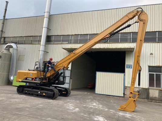 Long Reach Excavator Extension Arm สำหรับ  Sany Doosan Hitachi