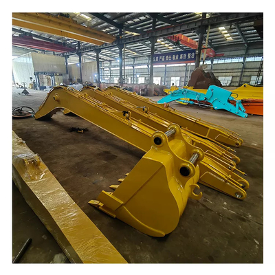 Long Reach Excavator Extension Arm สำหรับ CAT Volvo OEM ODM พร้อมใช้งาน