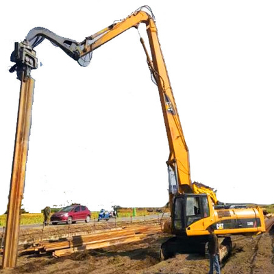 บูมขุดตอกเสาเข็มชายฝั่ง 7.5 ตัน 40 ความเร็วสูงสุดสำหรับ CAT kobelco Hitachi
