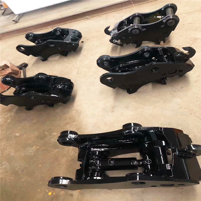 ไฮดรอลิก รวดเร็ว Hitch Coupler สําหรับ 1 ตัน 4 ตัน 20 ตัน 50 ตัน Excavator เบ็คเก็ตการติดตั้ง
