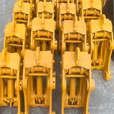 ข้อต่อไฮดรอลิกด่วนสำหรับรถขุด Pin Grabber Mini Digger Excavator Quick Coupler