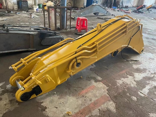 สีที่กําหนดเอง Excavator ระเบียง Boom กับ 155 มวยแตก
