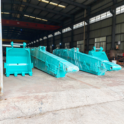 ที่สุด ประหยัด 8-12m excavator sliding arm telescopic excavator telescopic boom excavator long arm สําหรับแมวฮิตาชิ