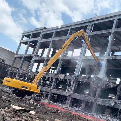 Mini Excavator Long Reach Demolition Boom สําหรับ ZX60 PC120 CAT316 excavator ถังถังถังถังถัง