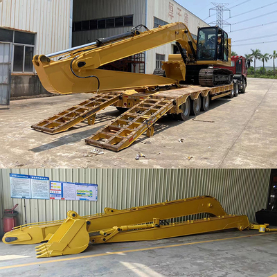 20 ตัน Q355B Excavator ยาวแขน Q690D Excavator ยาวบูมด้วยแขนและกระบอก