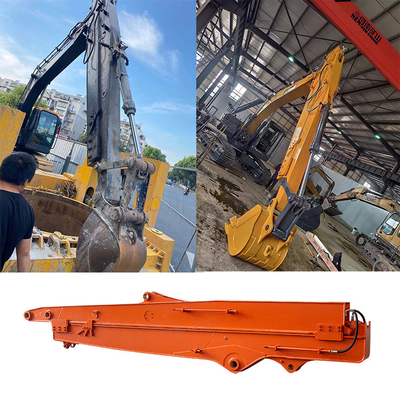 จดสิทธิบัตร 12M 30 Ton Excavator Sliding Arm, Q355B Slide Retractable Excavator Boom