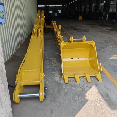 CAT Cat320D ชุดแขนบูมยาว, บูมยาว 18 ม. พร้อมบุ้งกี๋และกระบอกสูบ