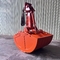 Heavy Duty Excavator Clam Bucket, Clamshell Grab Bucket สำหรับ Cat320 Pc200