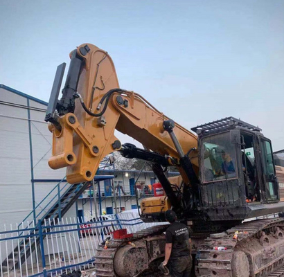 เสริมแขนบูมขุดอุโมงค์ Q355B 10 มม. สำหรับ Komatsu Hitachi Kobelco