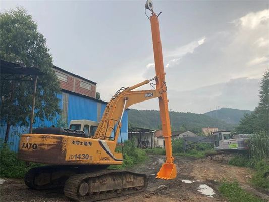 ใช้งานได้จริง Q355B Excavator Telescopic Boom Extension ความยาว 14m สำหรับ 320