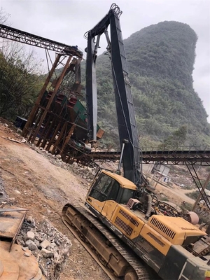 Q355B Q690D High Reach 28m Long Reach Arm Demolition Boom สำหรับรถขุด