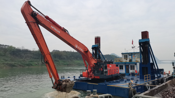 20 ตัน Q355B Excavator ยาวแขน Q690D Excavator ยาวบูมด้วยแขนและกระบอก