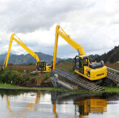 บูมยาว 14 ม. สำหรับ  320 Excavator ใช้ในการขุดลอกแม่น้ำ