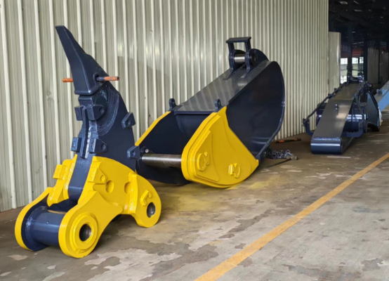 Heavy Duty Excavator Rock Boom / Ripper Boom Excavator Parts พร้อมการขุดที่แข็งแกร่ง