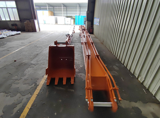 Mini Excavator Long Reach Demolition Boom สําหรับ ZX60 PC120 CAT316 excavator ถังถังถังถังถัง