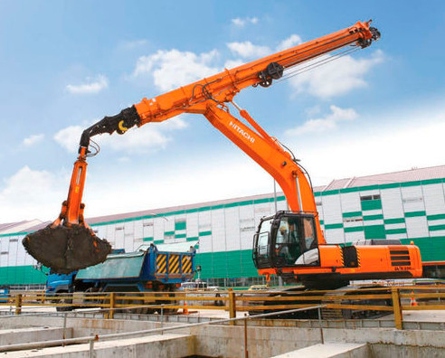 Long Reach Excavator แขนขุดยืดไสลด์และบูมสำหรับงานก่อสร้าง PC360 30M
