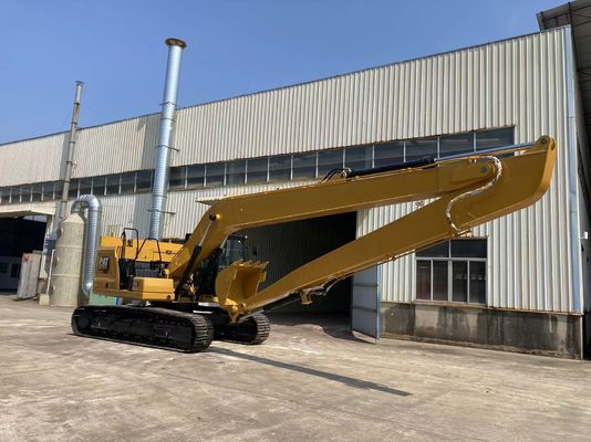 Q355B Excavator Long Boom 16m 18m กับน้ําหนักคอนเตอร์เพิ่มอีก 2 ตัน สําหรับ 320D