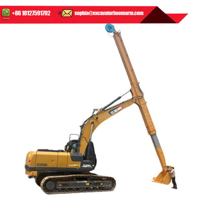 Excavator Telescopic Boom and Arm Excavator Telescopic Boom and Arm ราคา Excavator Grapple Telescopic Boom สําหรับ 320D เครื่องขุดและแขน