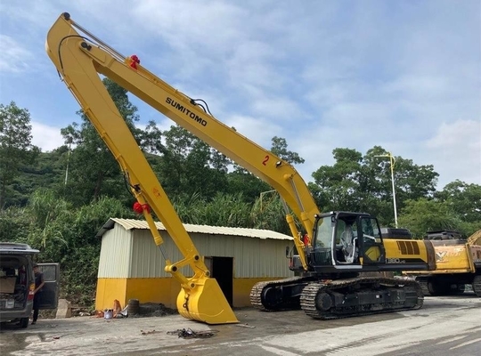 อายุที่ยาวนานกว่า สล็อง Reach Boom Excavator Long Excavator Boom สําหรับขาย Excavator ยาวแขน Excavator ยาวแขน