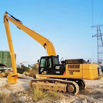 การรับรอง CE Excavator Long Arm Booms 17m 18m Q355B สีเหลือง/สีแดง/สีเขียว