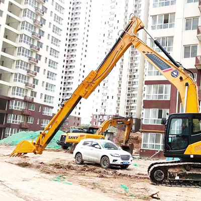 ที่สุด ประหยัด 8-12m excavator sliding arm telescopic excavator telescopic boom excavator long arm สําหรับแมวฮิตาชิ