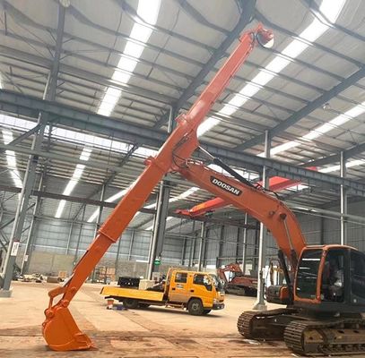 ใช้งานได้จริง Q355B Excavator Telescopic Boom Extension ความยาว 14m สำหรับ 320